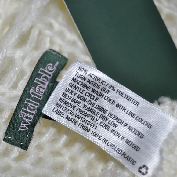 New WILD FABLE Billow Poet Sleeve Cardigan NWT D4 - Picture 6 of 8